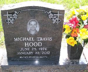 american black granite upright headstone with laser etched portrait